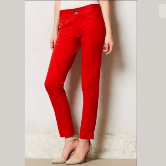 Anthropologie Pants - Cartonnier cropped trouser pants. Size 4.